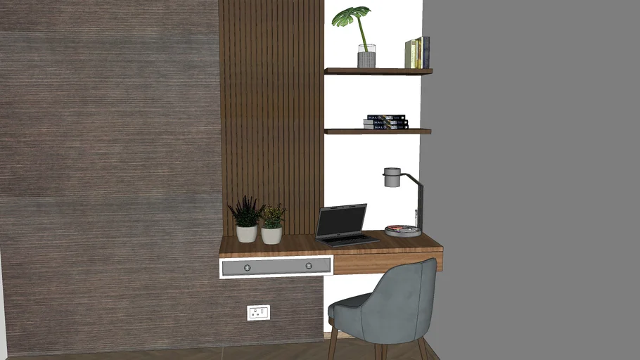 Study Table Design | 3D Warehouse