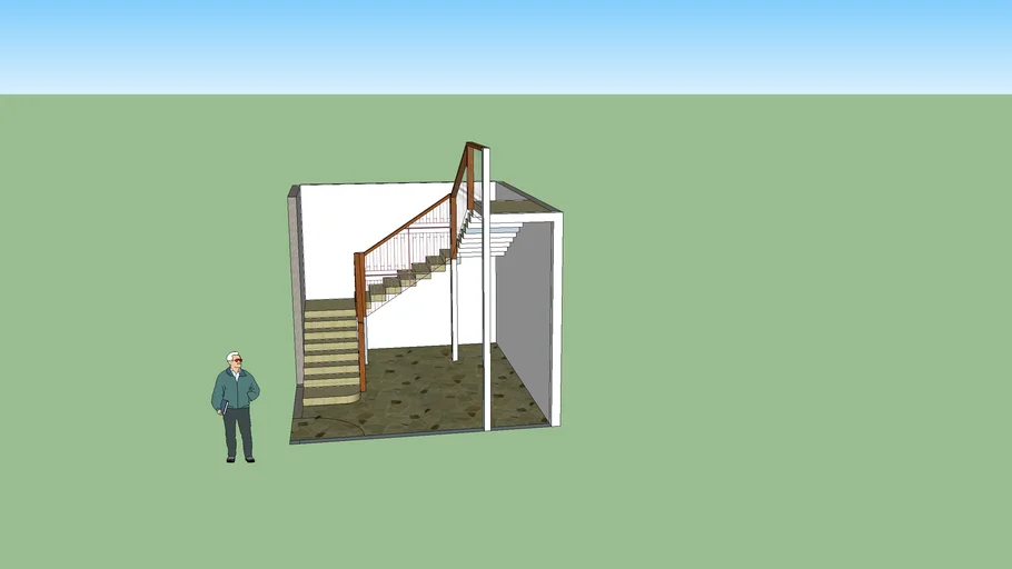 Escalera al 2do piso