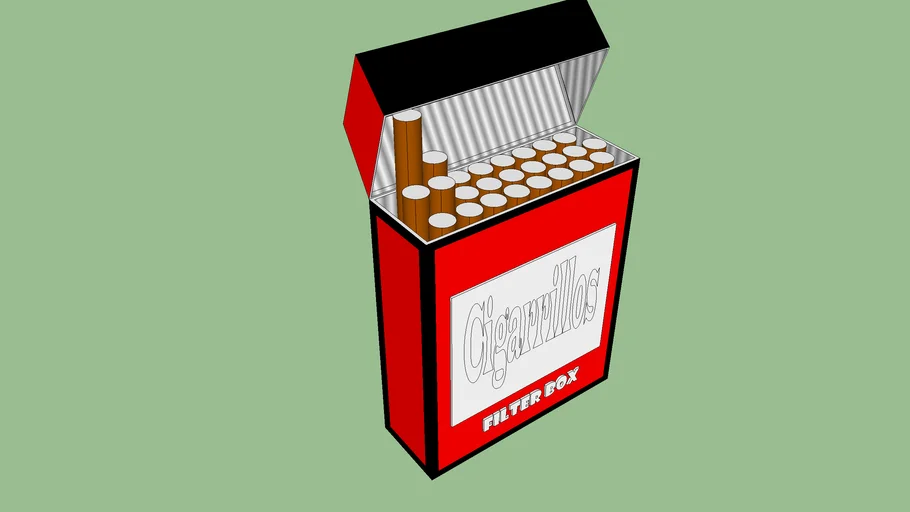 carteira de cigarros