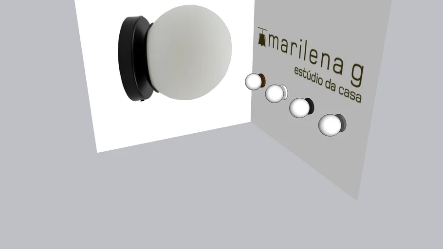 795P - Arandela Plafon Globo P 15ø