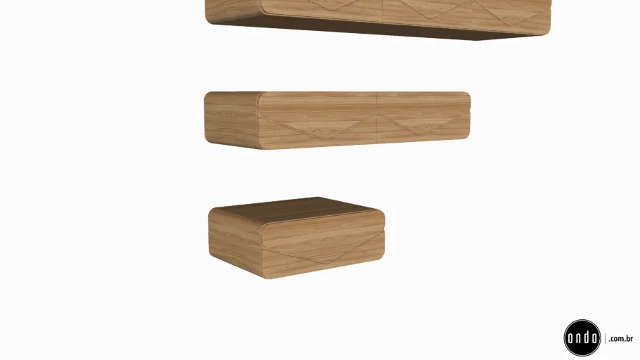 aparador buffet suspenso mid