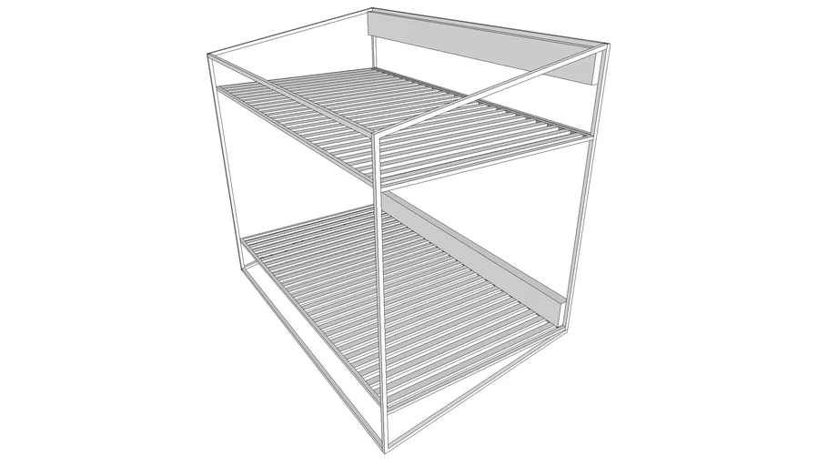 Shoes rack fitting