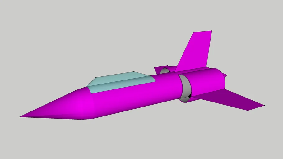 Mars Explorer Fighter Jet