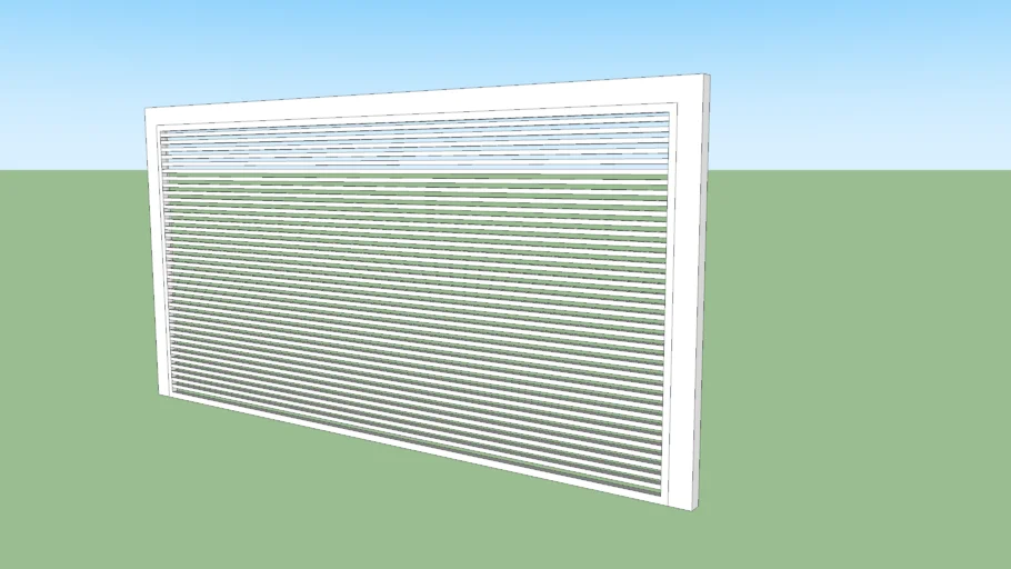 PISTORESI - PORTÃO BASCULANTE 5,00x2,50