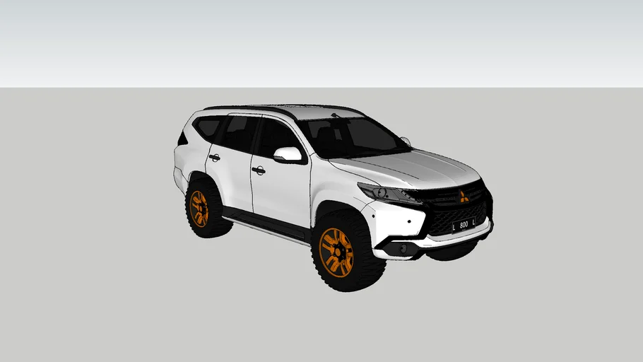 Mitsubishi Pajero Sport (2017) TLC Concept
