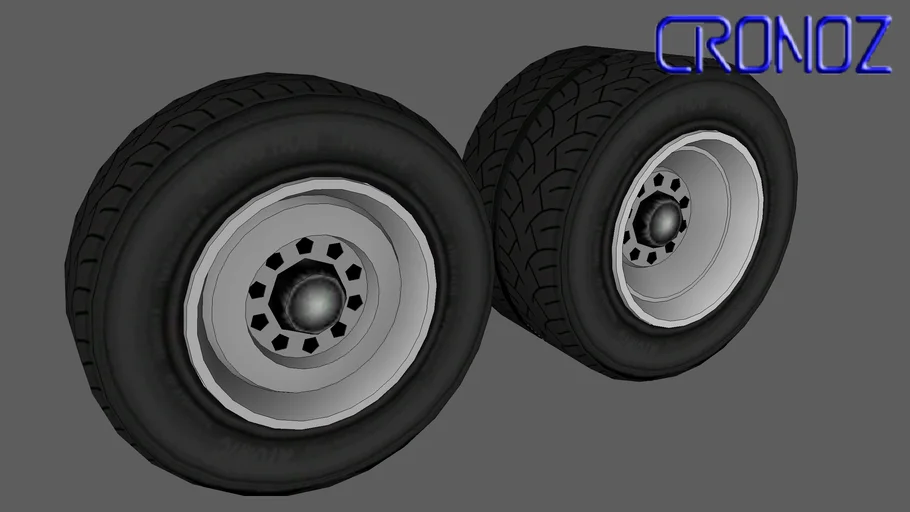 Benson Truck (Roda/Wheel) GTA V