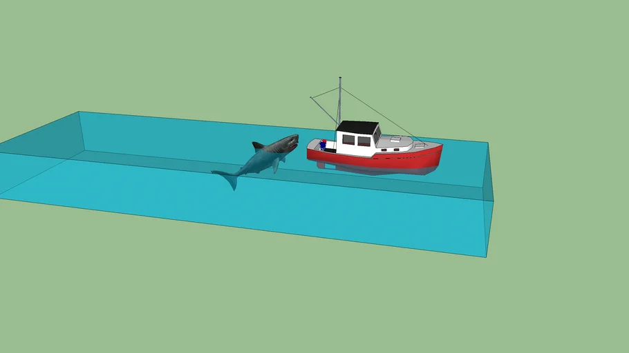 mario and sonic in jaws