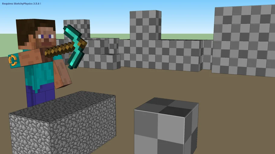 Minecraft - Pico diamante 