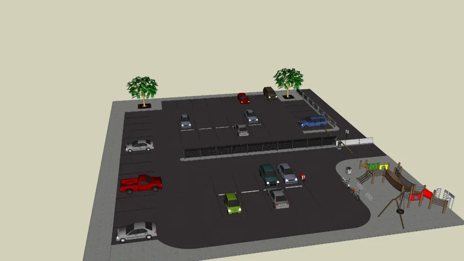 Parking/Parque de Estacionamento