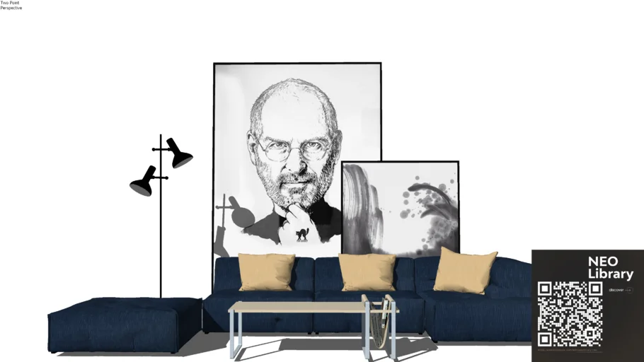 Stif job Modern sofa  living room