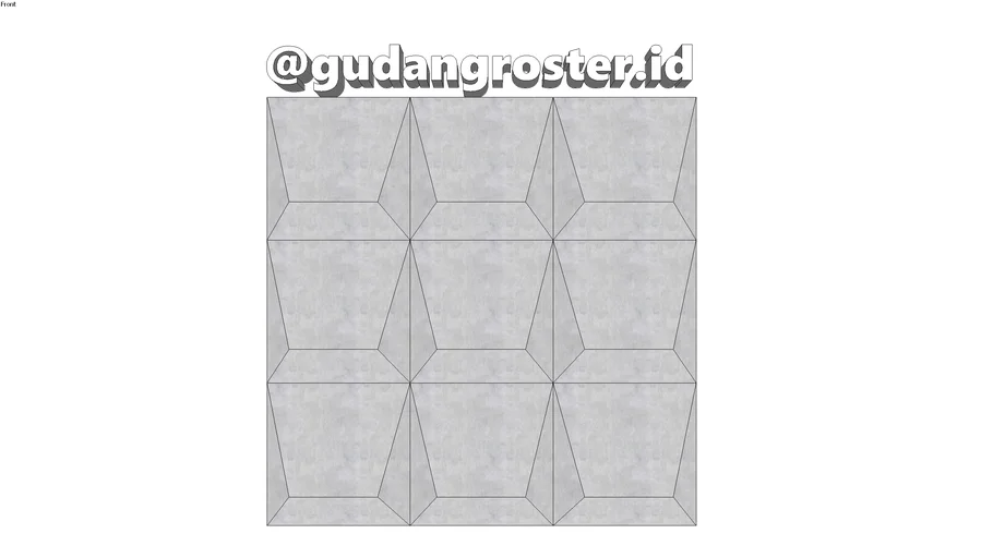 61 - Roster Dinding - @gudangroster.id