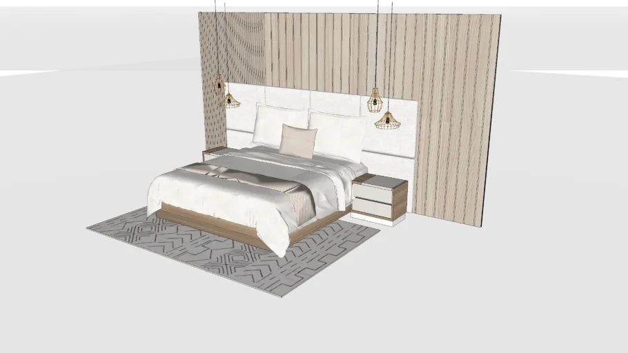 Cama tapizada (Aranzazu Alvirde)