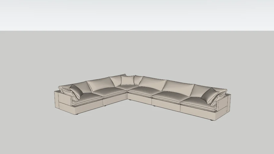 RH -  CLOUD MODULAR SOFA