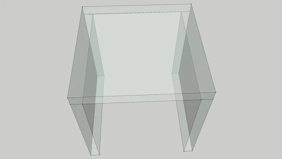 glass table