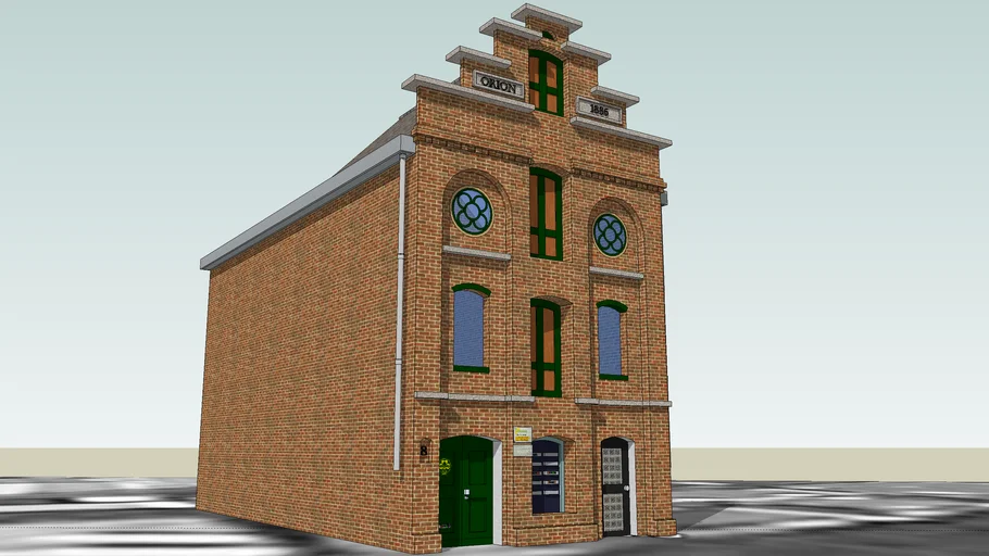 Clubgebouw Scoutinggroep "De Woudlopers/R.Kipling" te Groningen