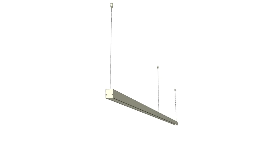 LP Perfil pendente 3,0m . bacalhau. ACS.5188 - Interlight