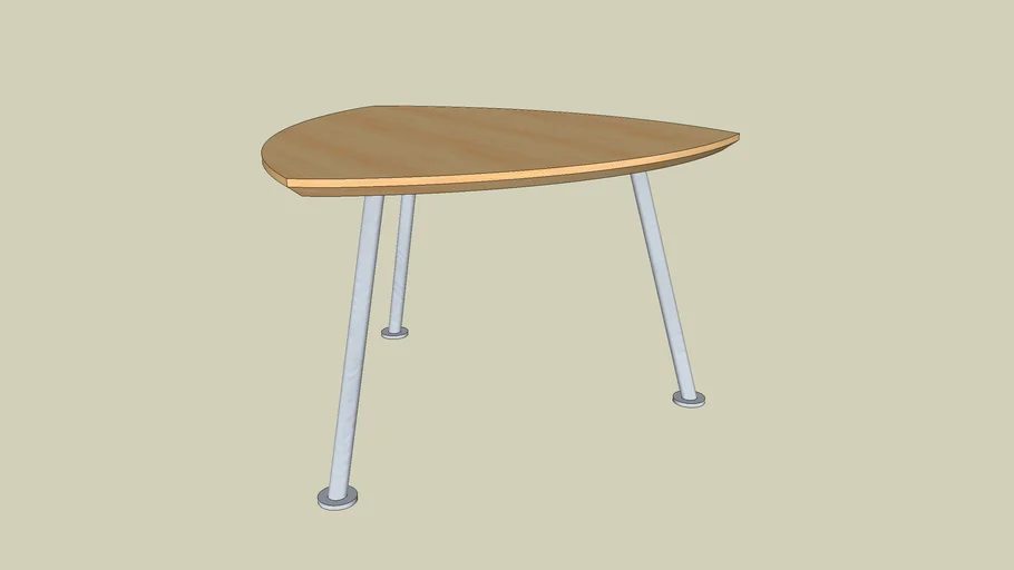 Triangular table | 3D Warehouse