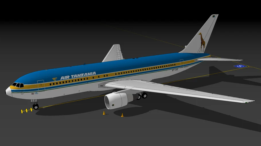 Air Tanzania 767-260(ER) (1991)