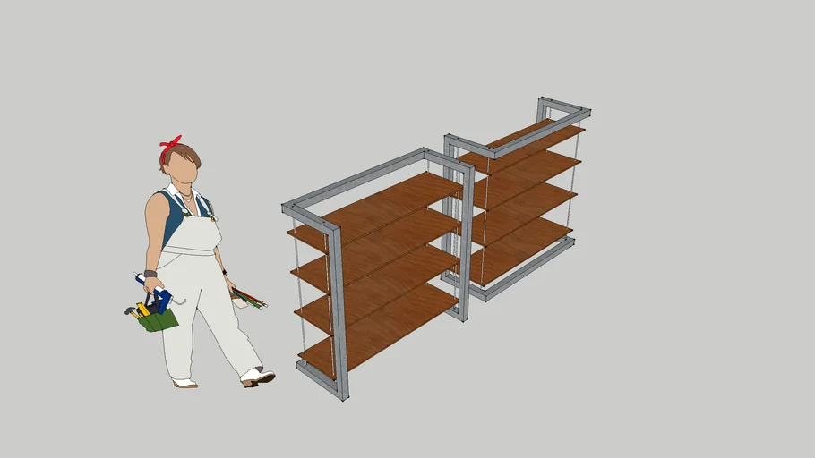 Shelf hanging