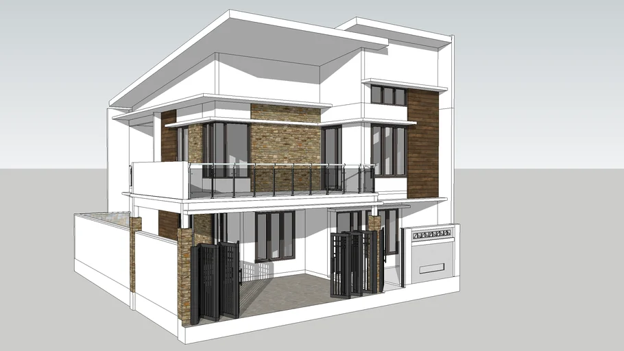 Rumah 2 Lantai Minimalis