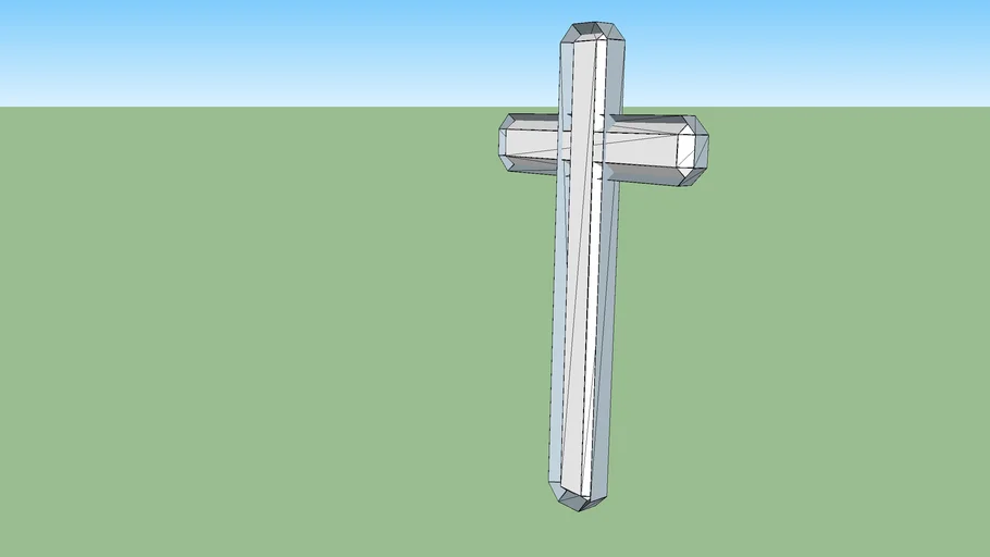 Gold Church Cross