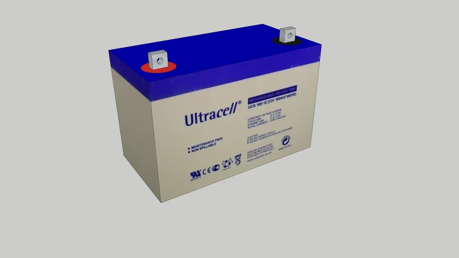 Batería  UCG100-12 de GEL 12V 100Ah Ultracell