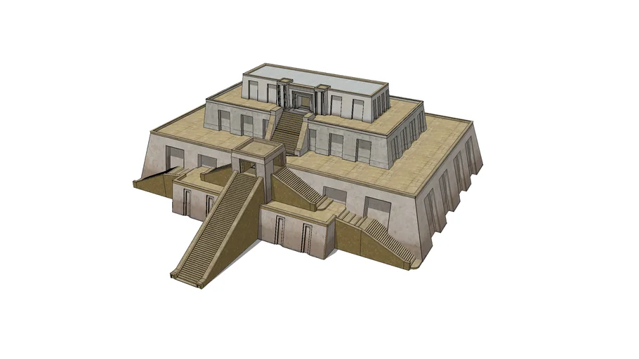 Ziggurat at Iraq | 3D Warehouse
