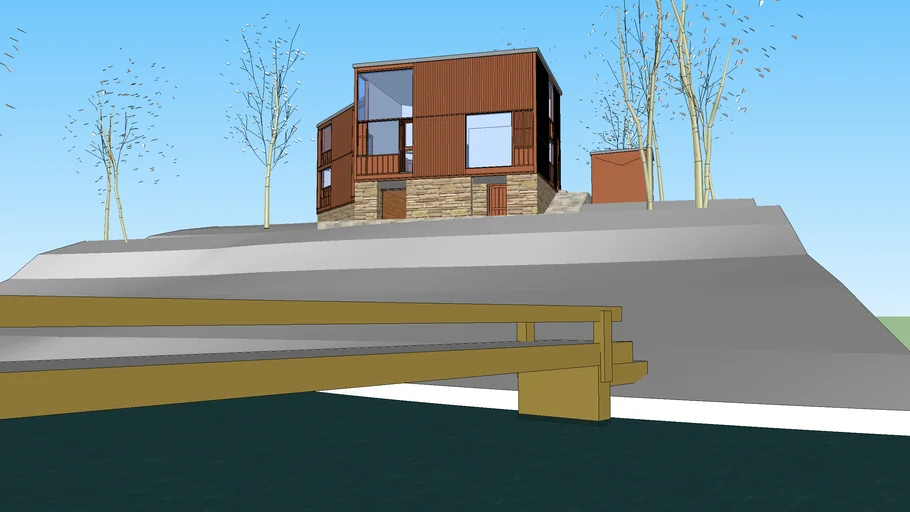 fisher house snow version