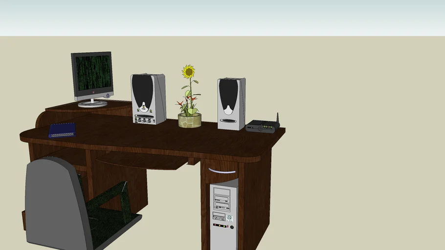 Computer table