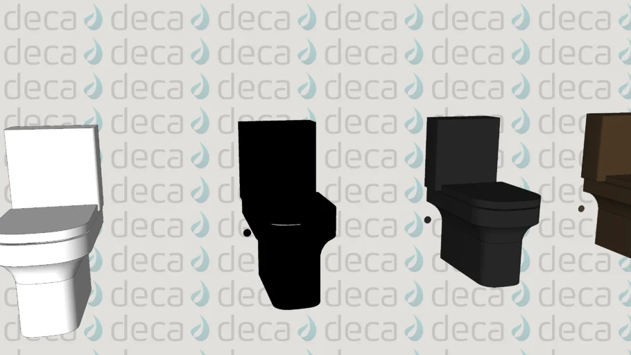 Deca Bacia Sanitaria Piano Código P.330 Caixa Acoplada