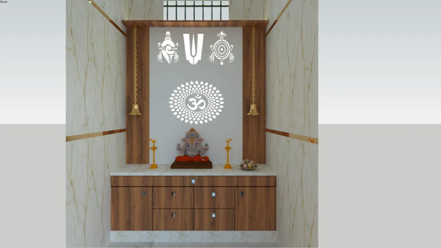 POOJA MANDIR/CNC/OM/NAMAM
