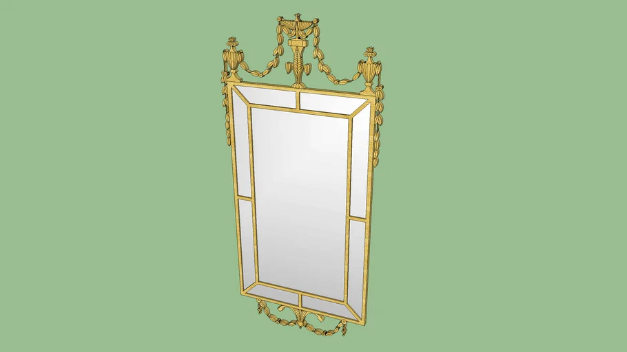 Adam Neoclassical George III Period Pier Mirror