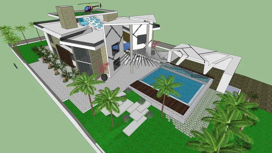 modern luxury house