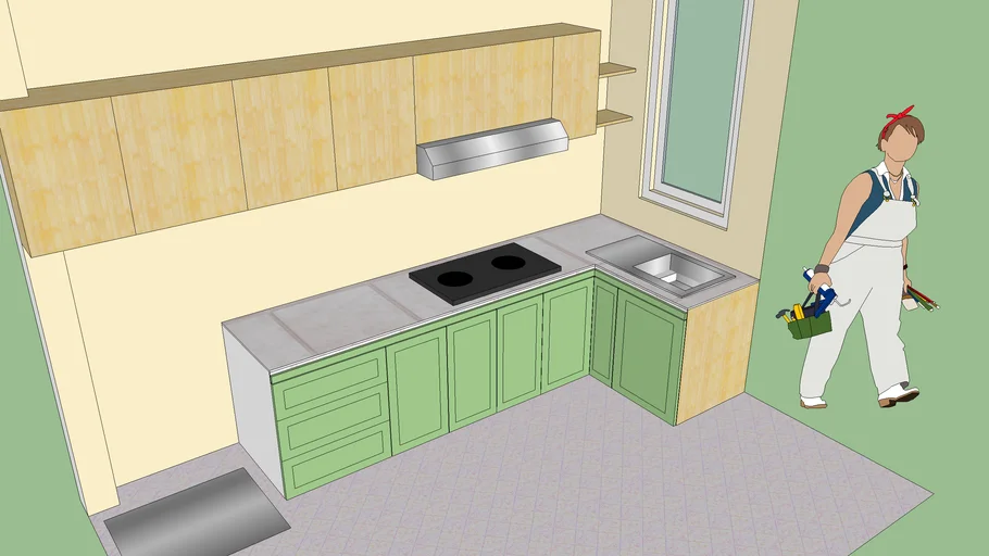 Kitchen Set Dapur Minimalis by Kharis Interior +6281213718873