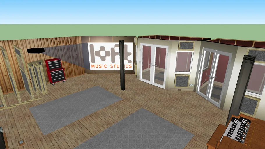 Loft Music Studios Live Room