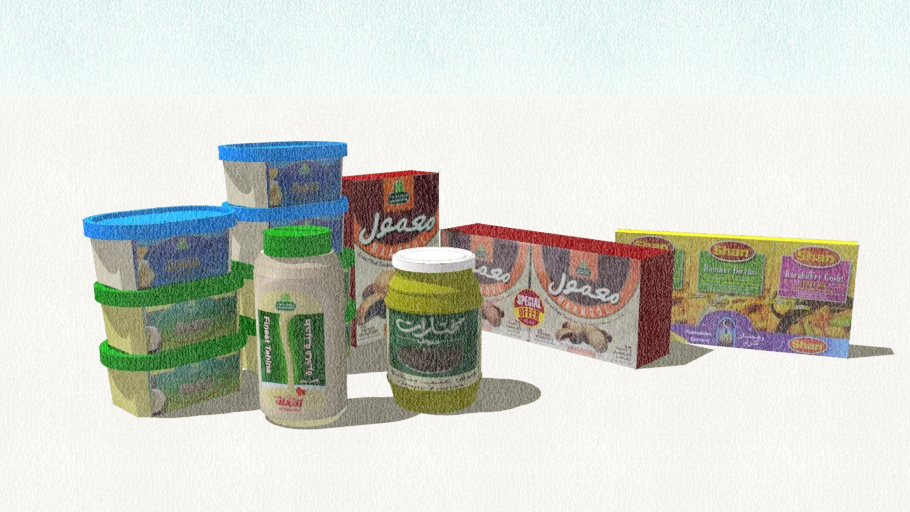 Some food items