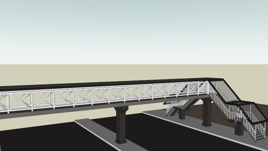 PEDESTRIAN CROSSING BRIDGE