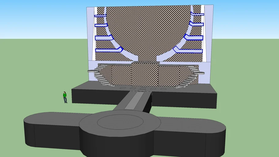 Britney Spears Femme Fatale Tour Stage