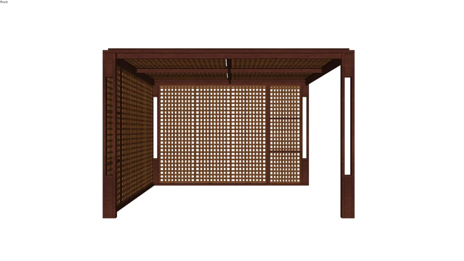 Gazebo Shoji 350x350x230 - ST 22