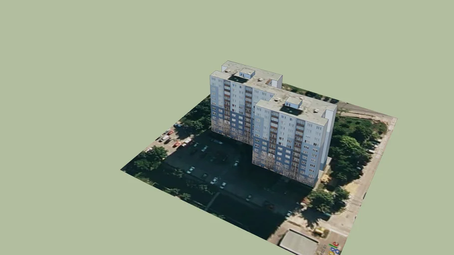Renovated 10-story building