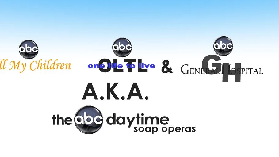 ABC Daytime soap opera logos