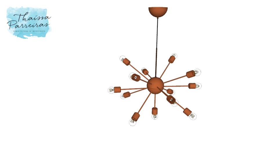 PENDENTE COBRE FILAMENTO