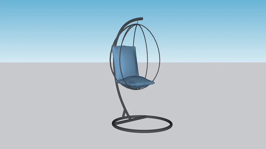 Fauteuil suspendu "hanging chair" (feng shui).