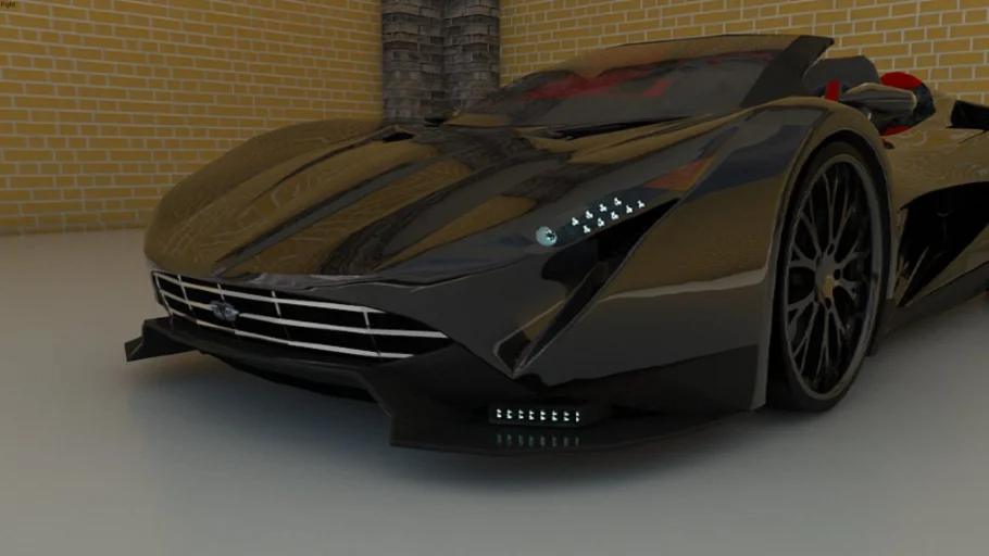CARRO DE LUXO VRAY VRAY LUXURY CAR