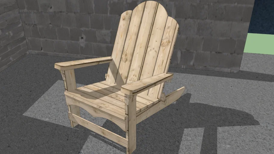 silla de madera
