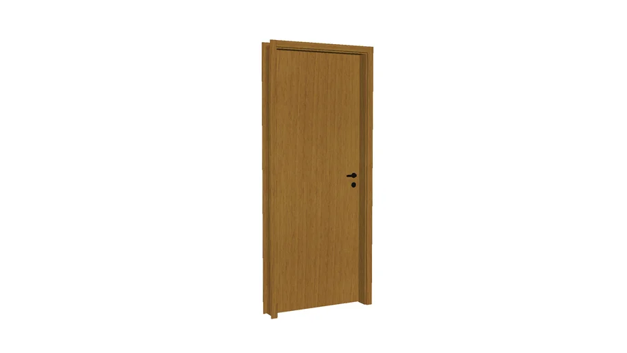 Kit Portas Regulável Eucadoor Eucaplac Nogal Mel