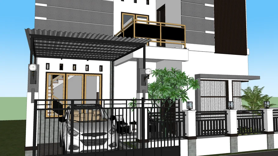Desain Rumah Minimalis 2 Lantai