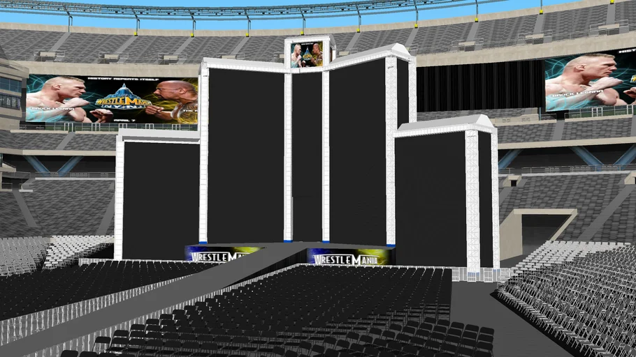 WWE Wrestlemania 29 Stage Concept #4