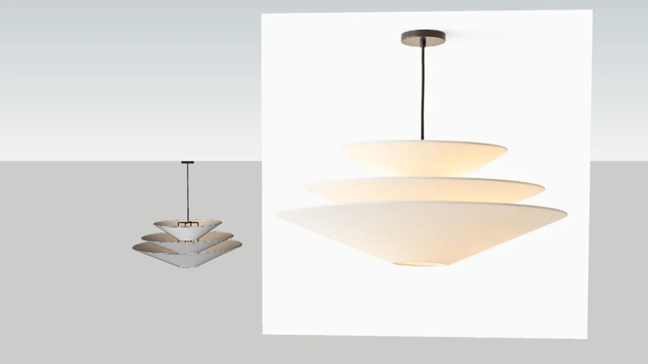 WEST ELM - Gull Pendant