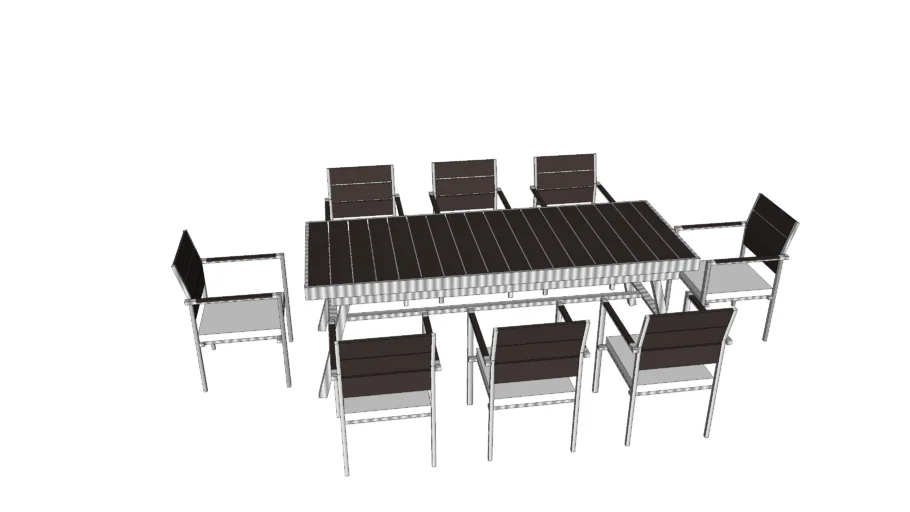 Comedor de exterior Niza